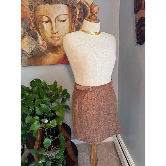 Free People Midnight Magic Snake Print Mini Skirt - Picture 4 of 9